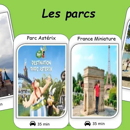 Holiday home L'etoile Mc / Maison A 30min De Paris *