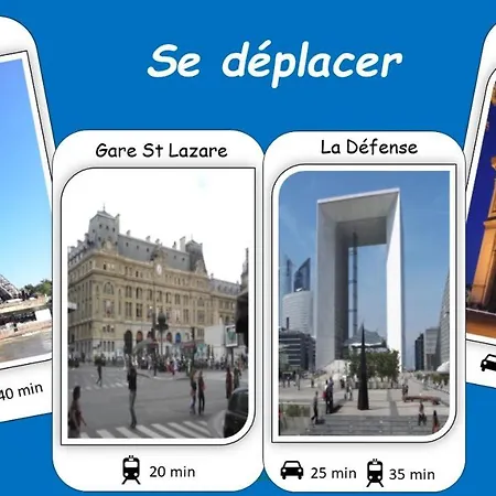 L'etoile Mc / Maison A 30min De Paris *