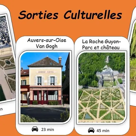 Holiday home L'etoile Mc / Maison A 30min De Paris Cormeilles-en-Parisis