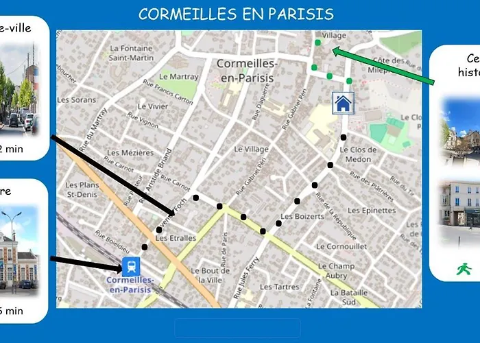 L'etoile Mc / Maison A 30min De Paris